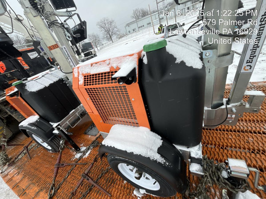 2024 Wanco WLTT-4MM4K Diesel, Deep Sea Controller, Shore Power Plug, Auto Start, (4) 350W LED Floodlights, 4kW Generator, 60 Gal Fuel Tank, 2" Ball, T3