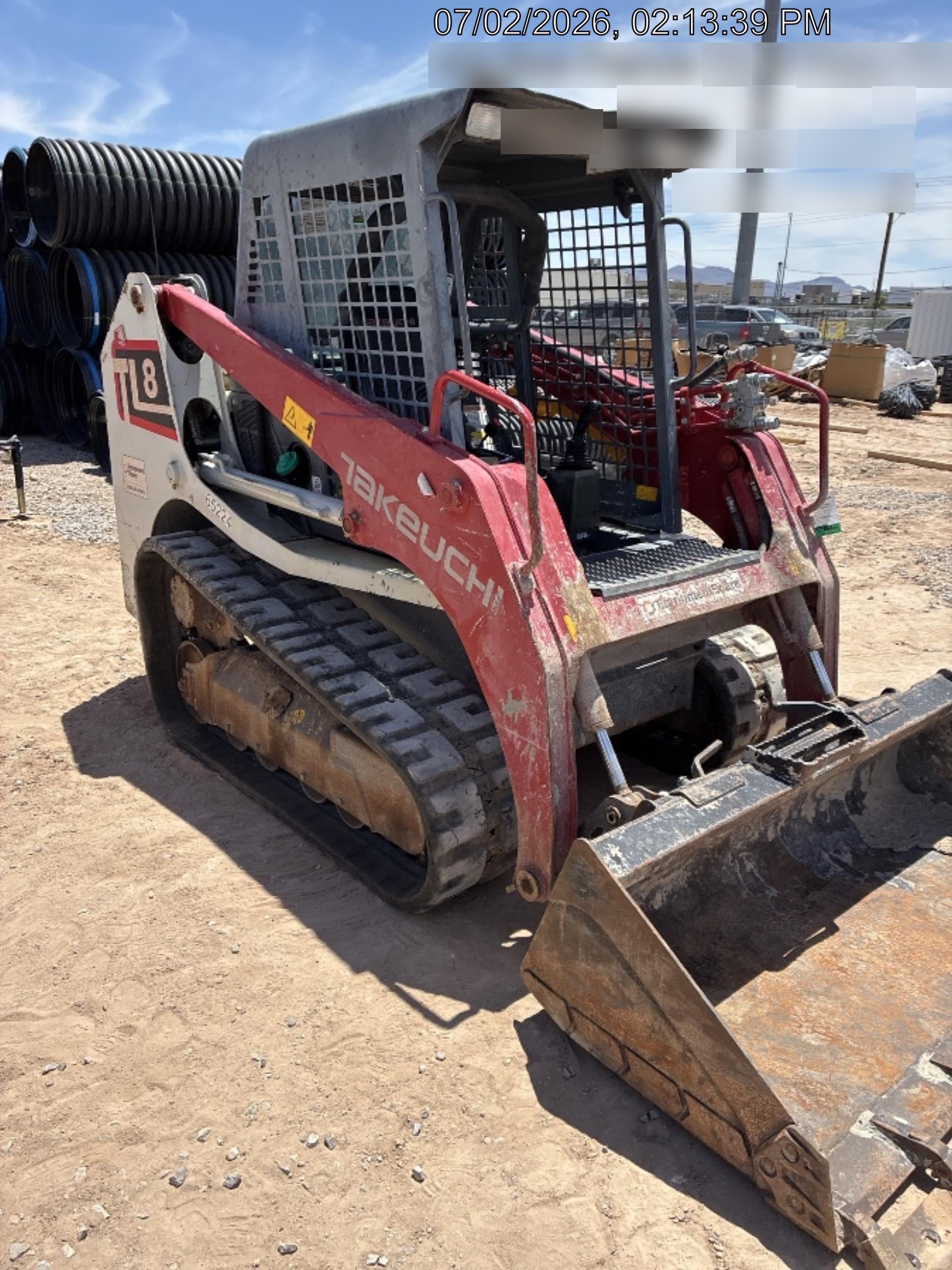 2020 TAKEUCHI TL8R