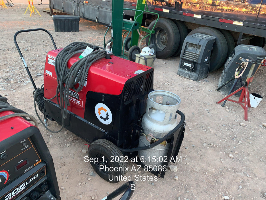 2020 Lincoln Electric Ranger 305 LPG K3430-1, Ranger 305 LPG, Undercarriage, Tank Holder & Strap, 10kw AC Gen, 25hp Kohler LPG Eng