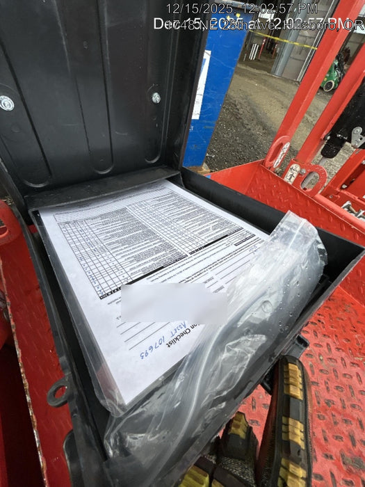 2020 Skyjack SJIII-3219 Solid NM Tires, Half height spring hinged entry gate, Dual Beacons, 800W Inverter