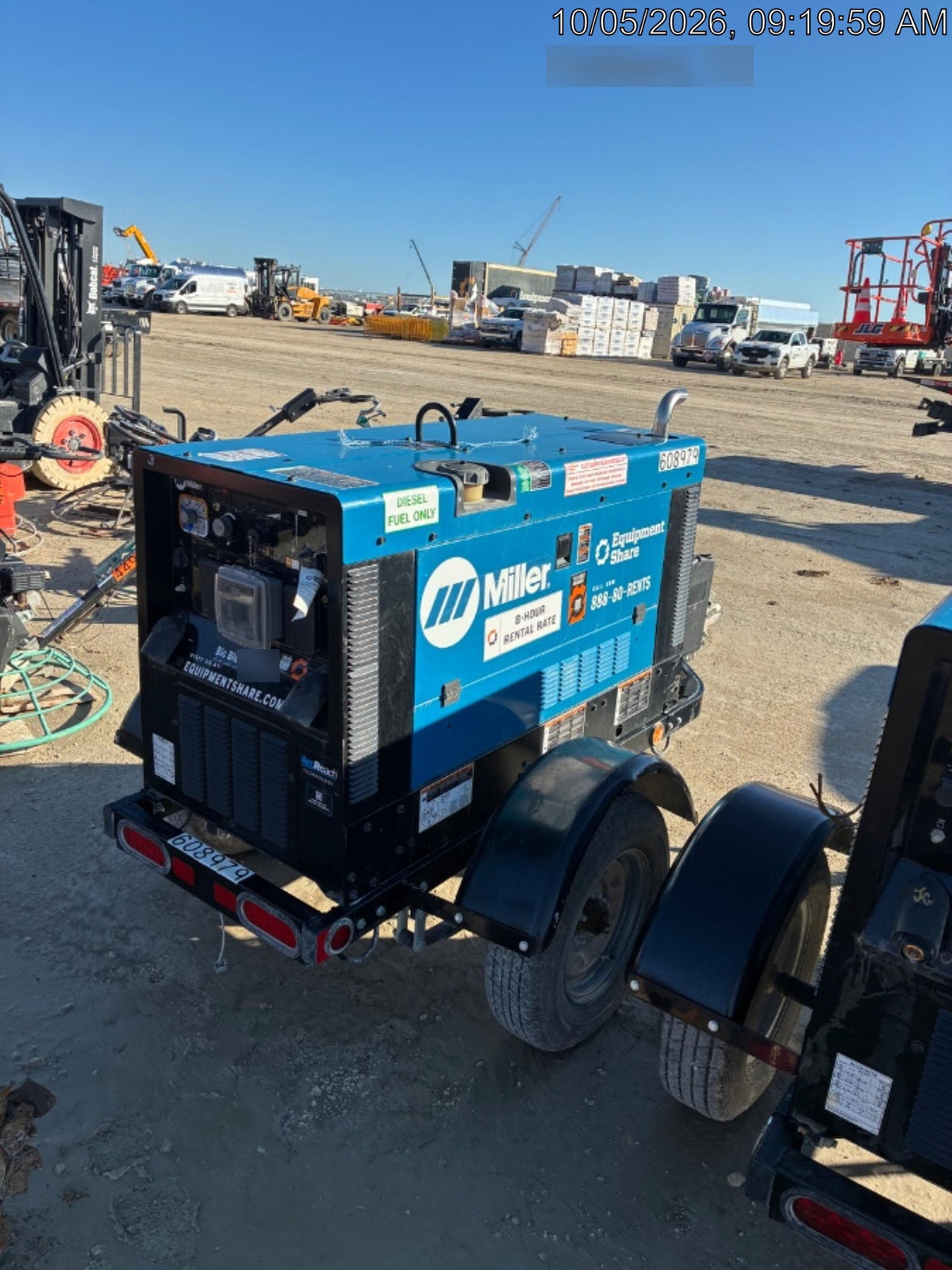 2025 MILLER ELECTRIC BIG BLUE 400