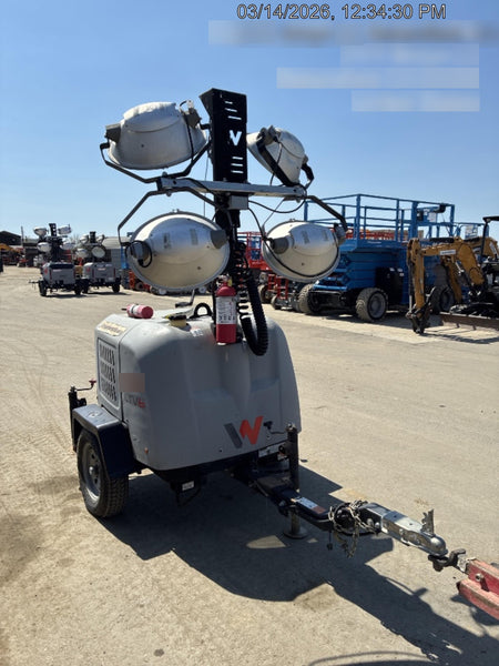 2019 Wacker Neuson LTV6L-MH Wacker Neuson LTV6L Mobile Light Tower w/Fuel Level Sensor Installed