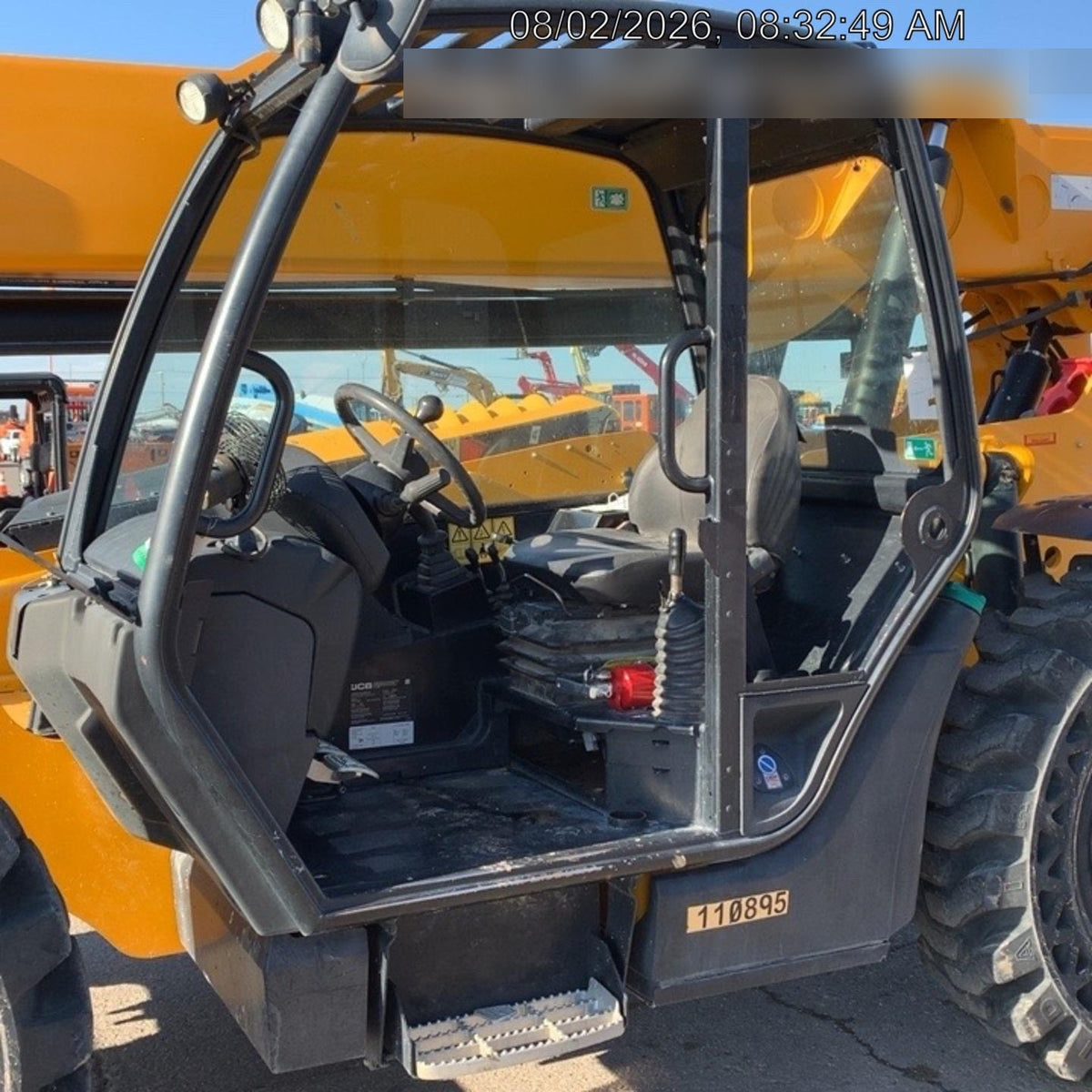 2020 JCB 509-42 Canopy, Solid Tires, Work Lights, Beacon, Aux Hydraulics, Back up Alarm, Lifting Eye, ES Decals