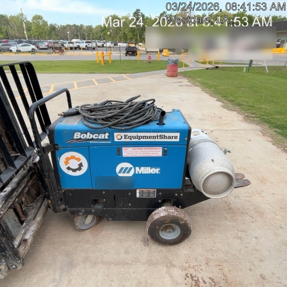 2019 Miller Electric BOBCAT 250 LP WITH RUNNING GEAR/BRACKET/HOSE (Part # 951600)