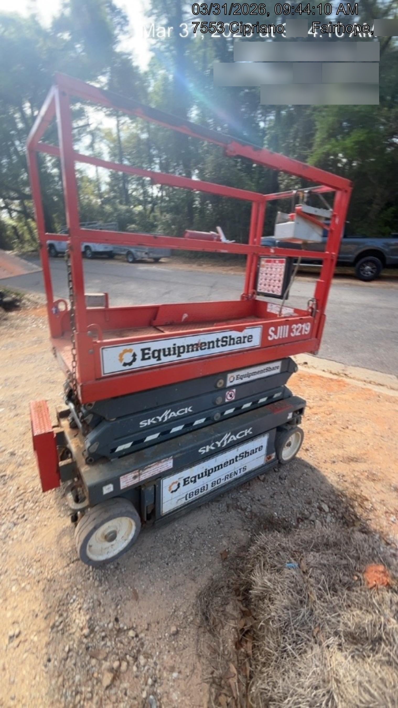 2019 Skyjack SJIII-3219 Standard w/Trojan Batteries