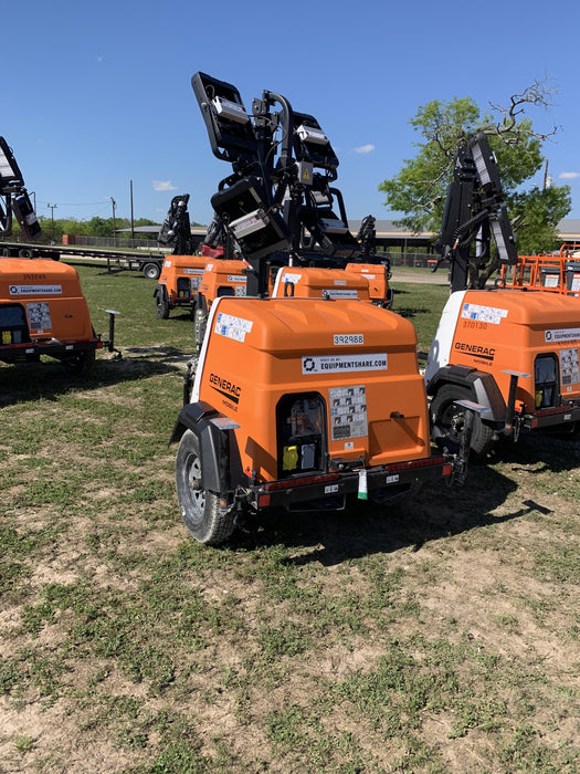 2024 Generac MLT2 Diesel, Flex Switch 120V Input, Powerzone Controller, 
(4) 320W LED Lights, 4kW Generator, 39.9 Gal Fuel Tank, 2" Ball, T3