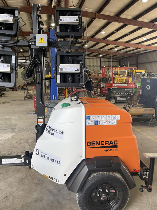 2023 Generac MLT2 Diesel, Flex Switch 120V Input, Powerzone Controller, 
(4) 320W LED Lights, 4kW Generator, 39.9 Gal Fuel Tank, 2" Ball, T3