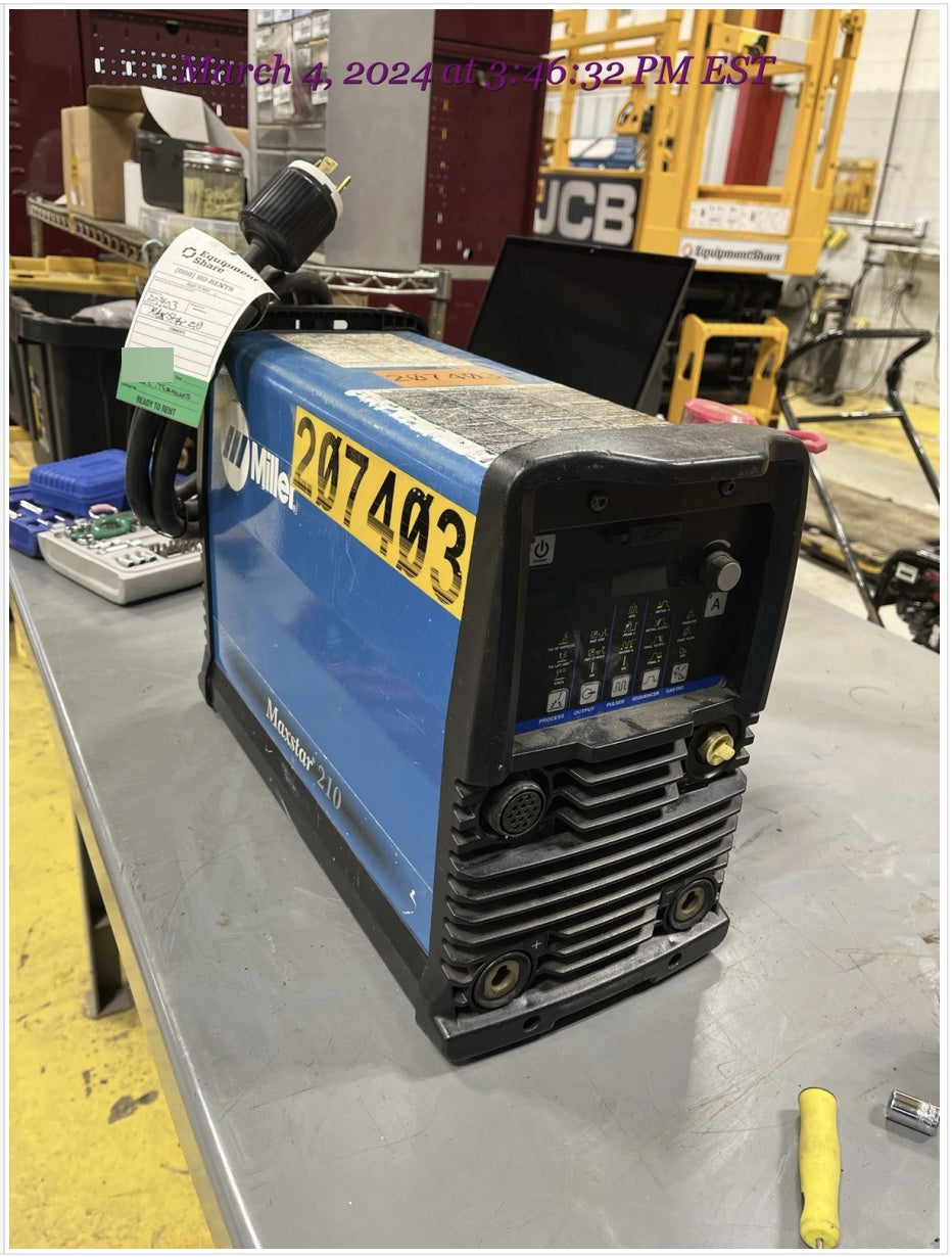 2022 MILLER ELECTRIC Maxstar 210 DX