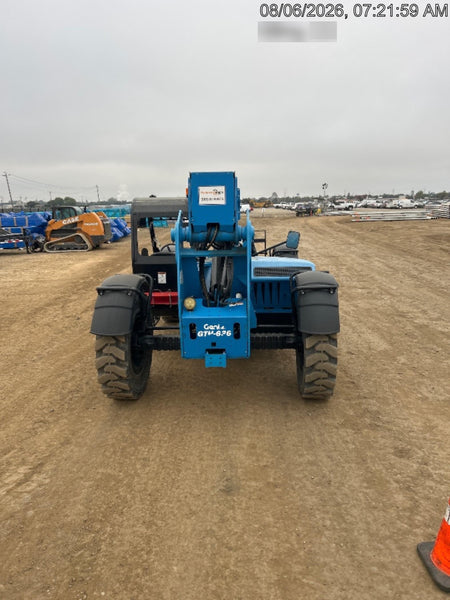 2019 Genie GTH-636 Canopy, Solid RT Tires, LED Work Lights, Beacon 60" QA Carriage, 48" Forks