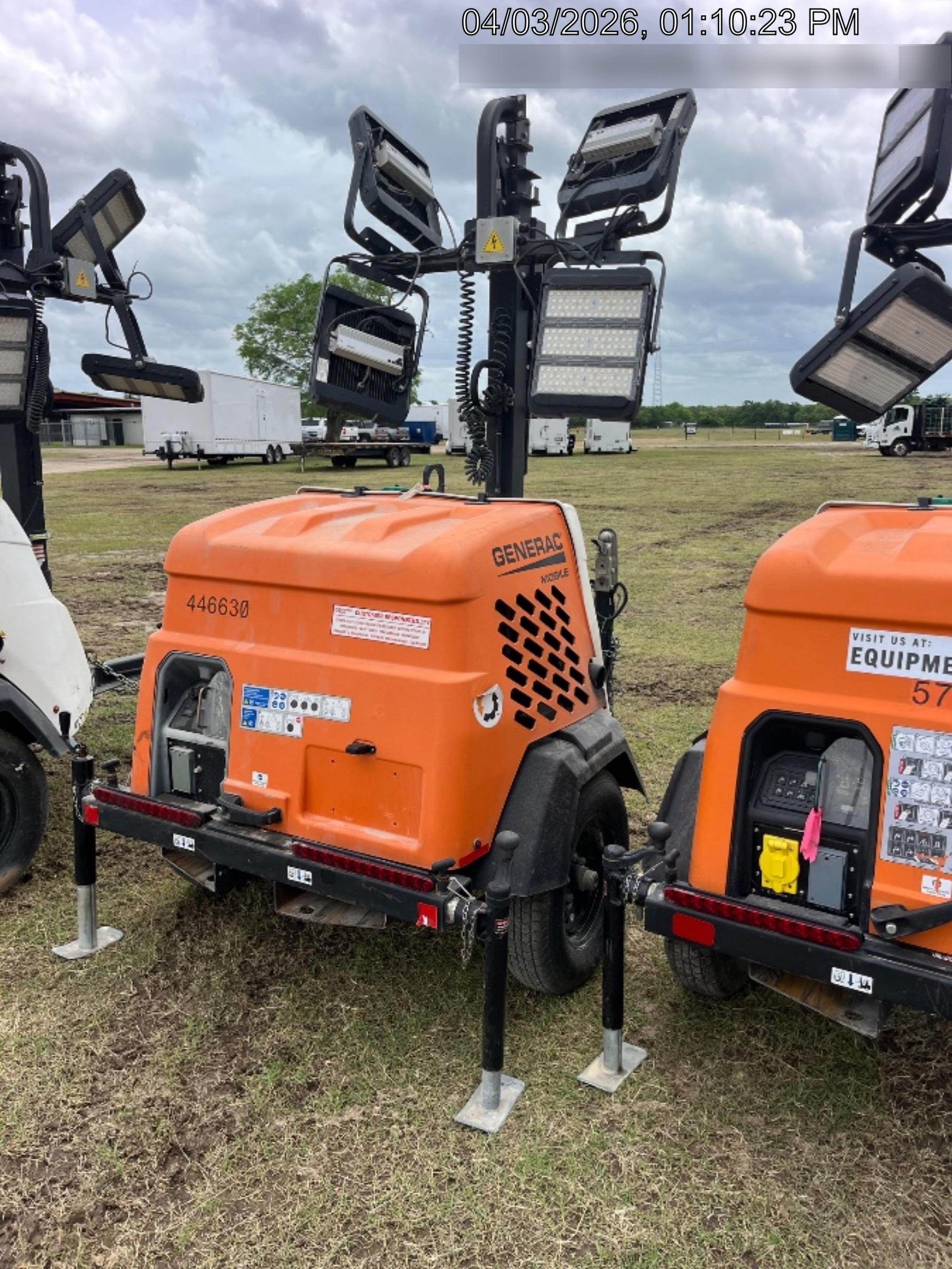 2024 Generac MLTS-4 2.4kW, Mitsu Eng, Analog, LED, Diesel.