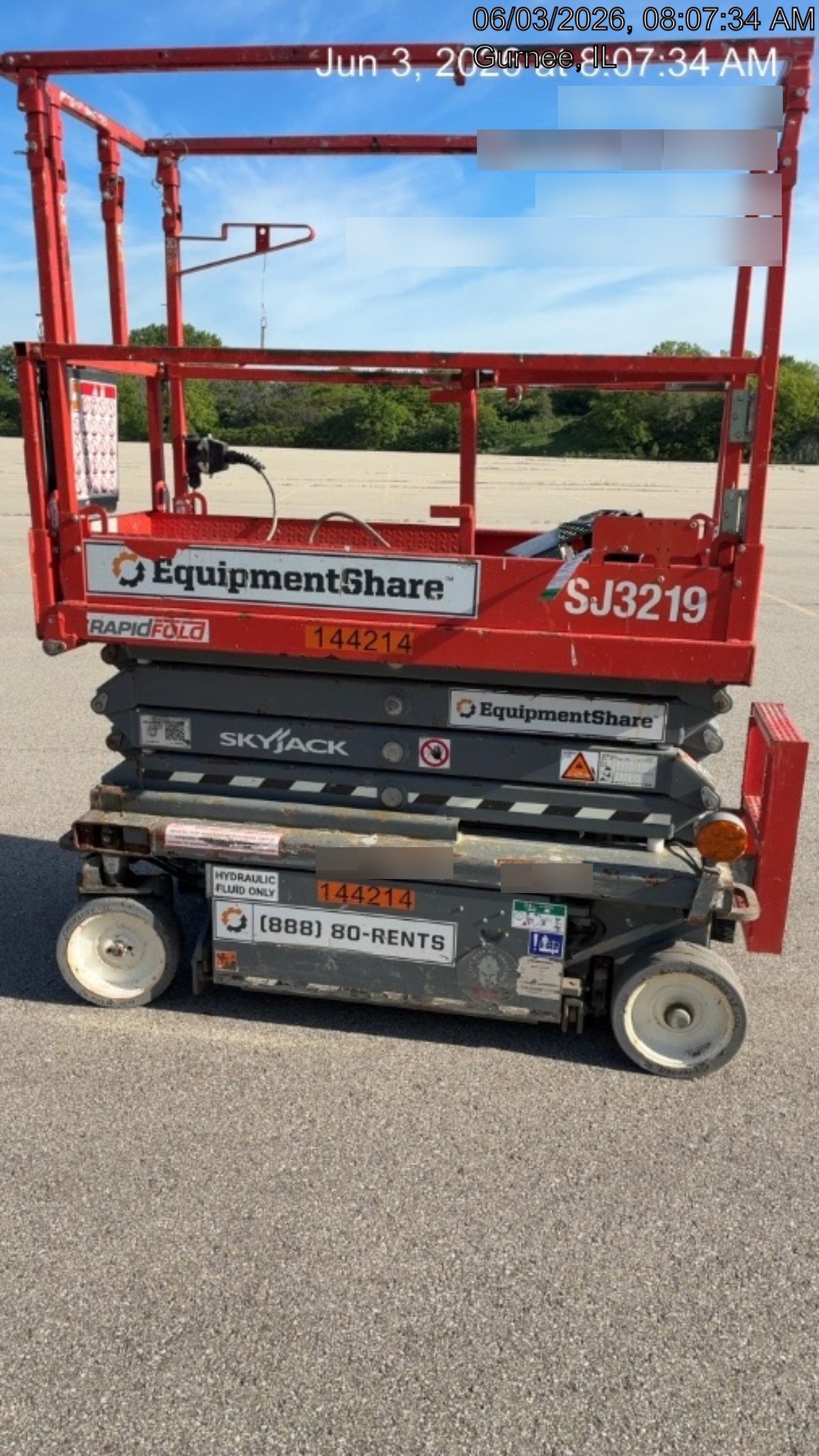 2021 SKYJACK SJ3219