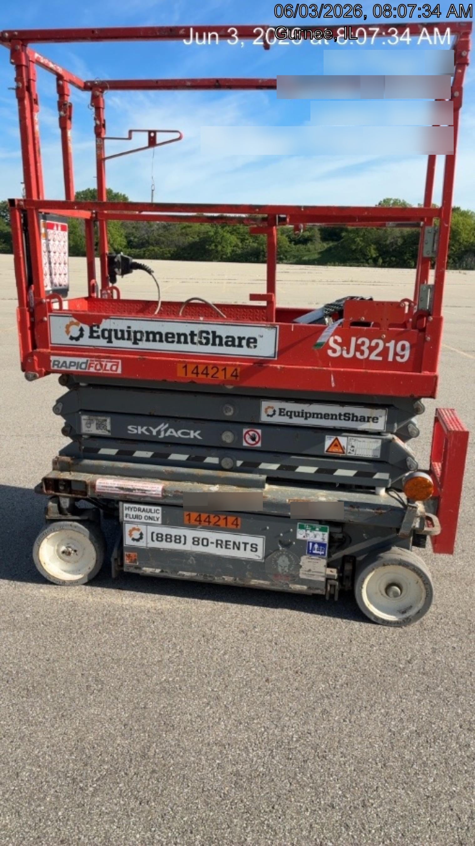 2021 SKYJACK SJ3219