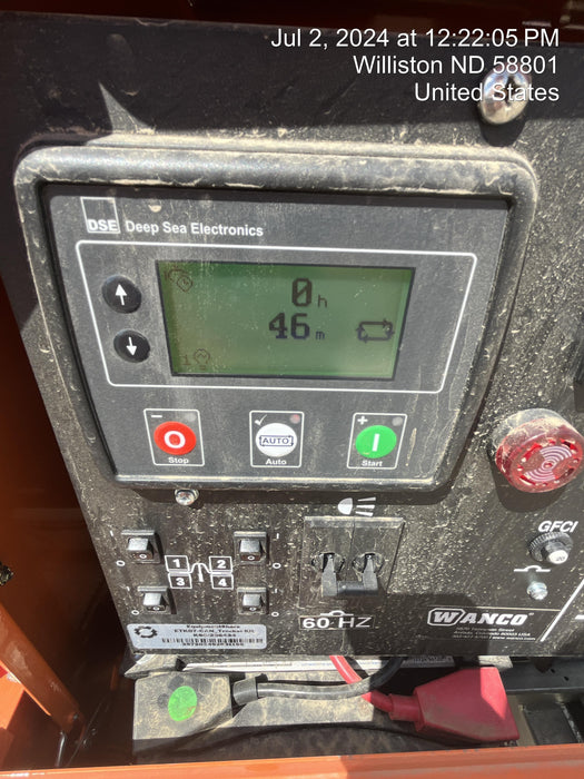 2024 Wanco WLTT-4MM4K Diesel, Deep Sea Controller, Shore Power Plug, Auto Start, (4) 350W LED Floodlights, 4kW Generator, 60 Gal Fuel Tank, 2" Ball, T3