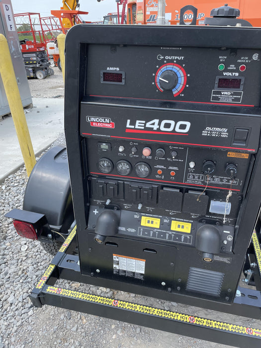 2024 Lincoln Electric LE400 Kubota V1505, Trlr, Cable Rack, Light Kit, ES Decals, T3