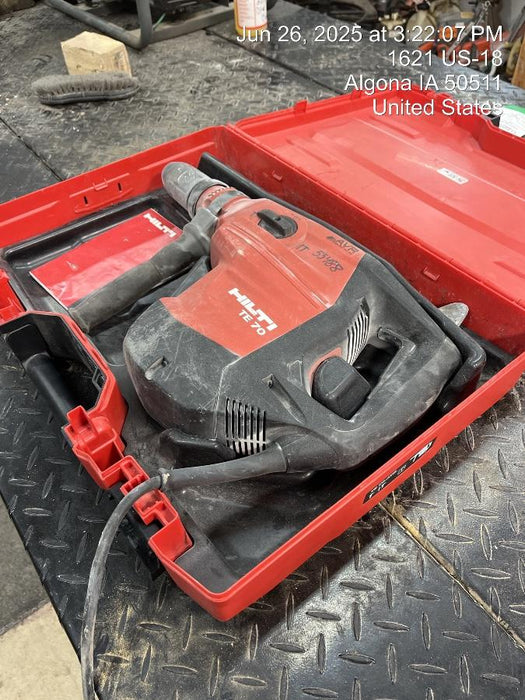 2019 HILTI TE 700-AVR