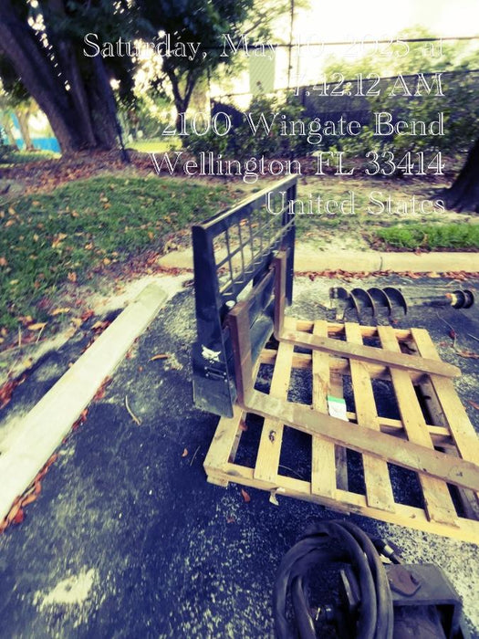 2023 BOBCAT 36" Mini Skid Steer Fork Carriage - Bobcat