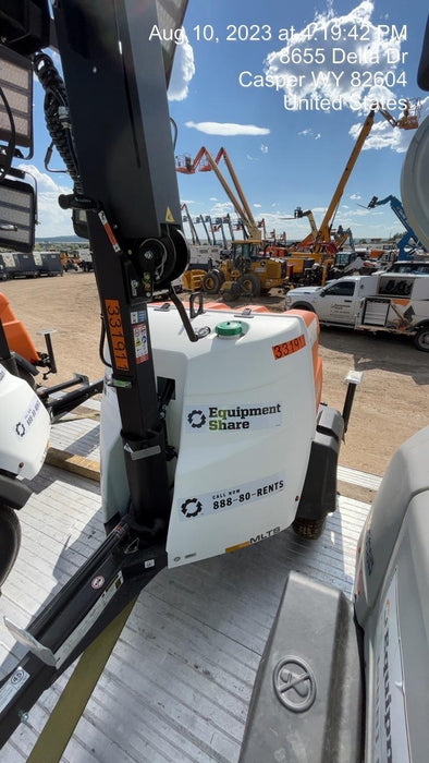 2023 Generac MLT2 Diesel, Flex Switch 120V Input, Powerzone Controller, (4) 320W LED Lights, 4kW Generator, 39.9 Gal Fuel Tank, 2" Ball, T3