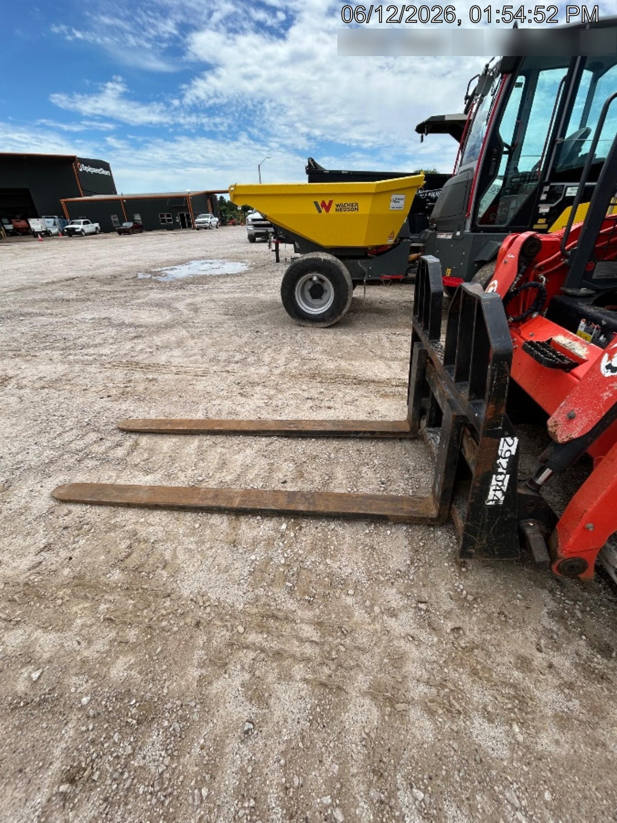 2023 FEMA 72" Skid Steer Forks FEMA