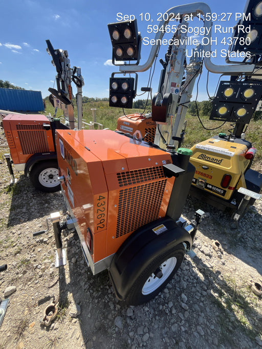 2024 Wanco WLTT-4MM4K Diesel, Deep Sea Controller, Shore Power Plug, Auto Start, (4) 350W LED Floodlights, 4kW Generator, 60 Gal Fuel Tank, 2" Ball, T3