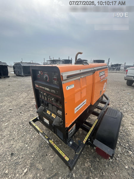 2021 Lincoln Electric Vantage 322 Vantage 322 Ready Pak 3 w/ Decals, ORANGE (includes trailer, cable rack, fender light kit) NO Telematics