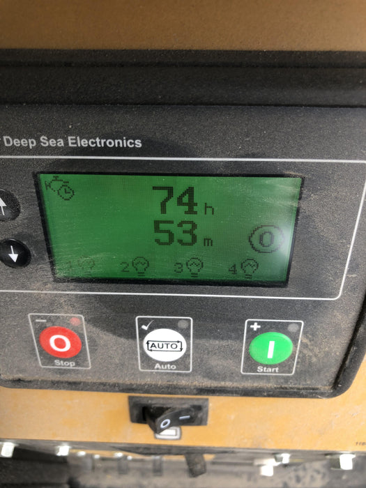 2021 Allmand NLV3GR (4) LED Light Fixture 350W, 23' Vertical Mast, 3kW Prime, Towable, Deep Sea L401, Leveling Jacks, Yanmar T4F 5.8hp