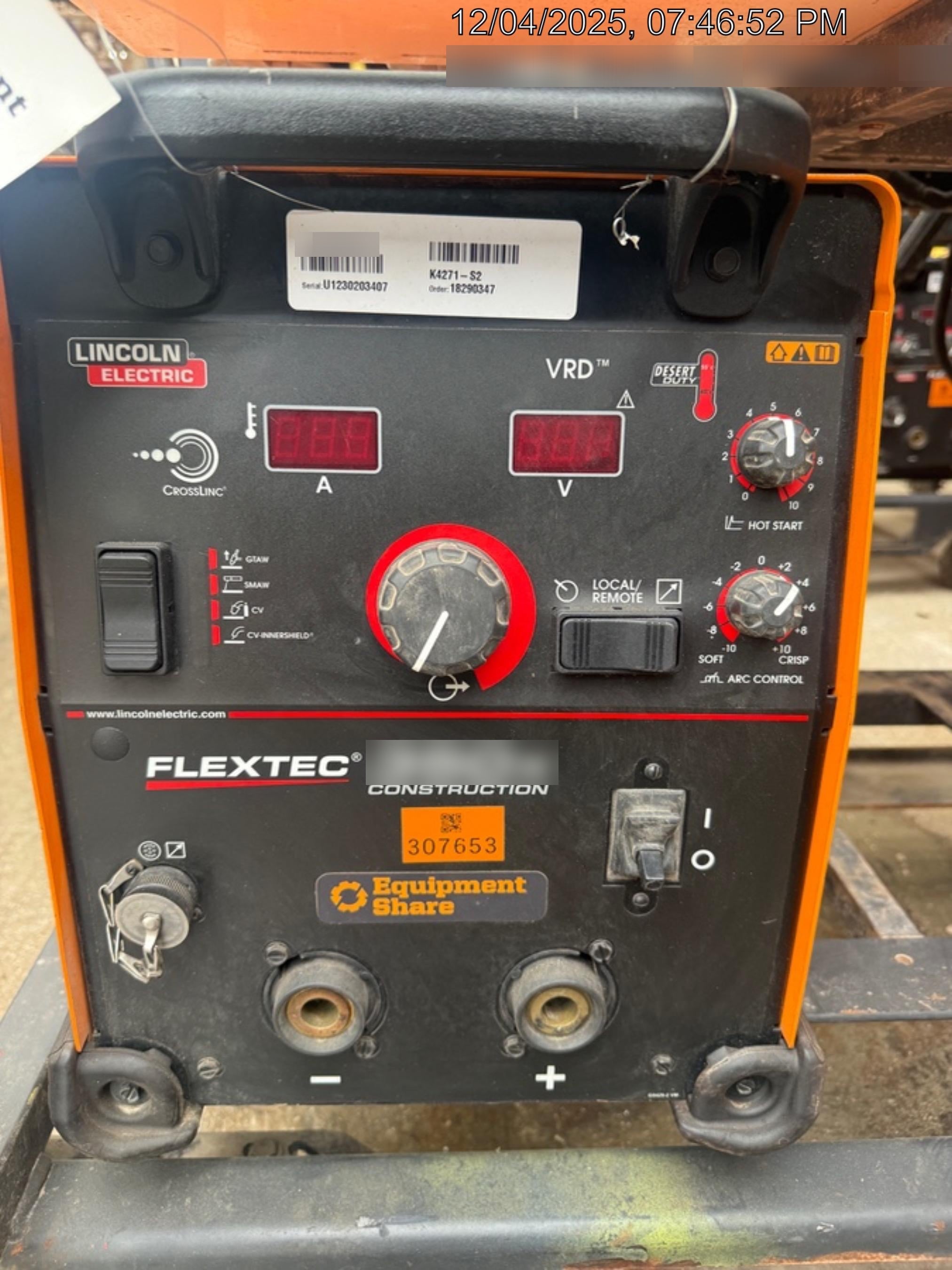 2023 LINCOLN ELECTRIC FLEXTEC 350X
