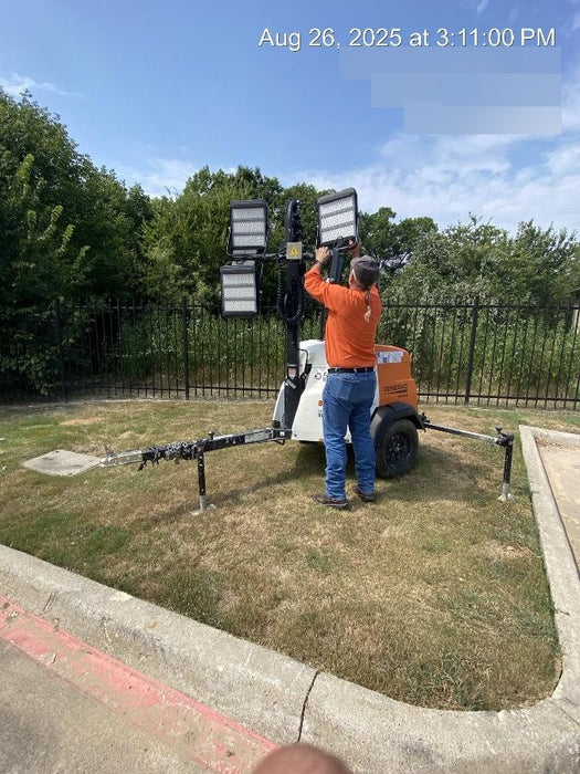 2024 Generac MLT2 Diesel, Flex Switch 120V Input, Powerzone Controller, 
(4) 320W LED Lights, 4kW Generator, 39.9 Gal Fuel Tank, 2" Ball, T3