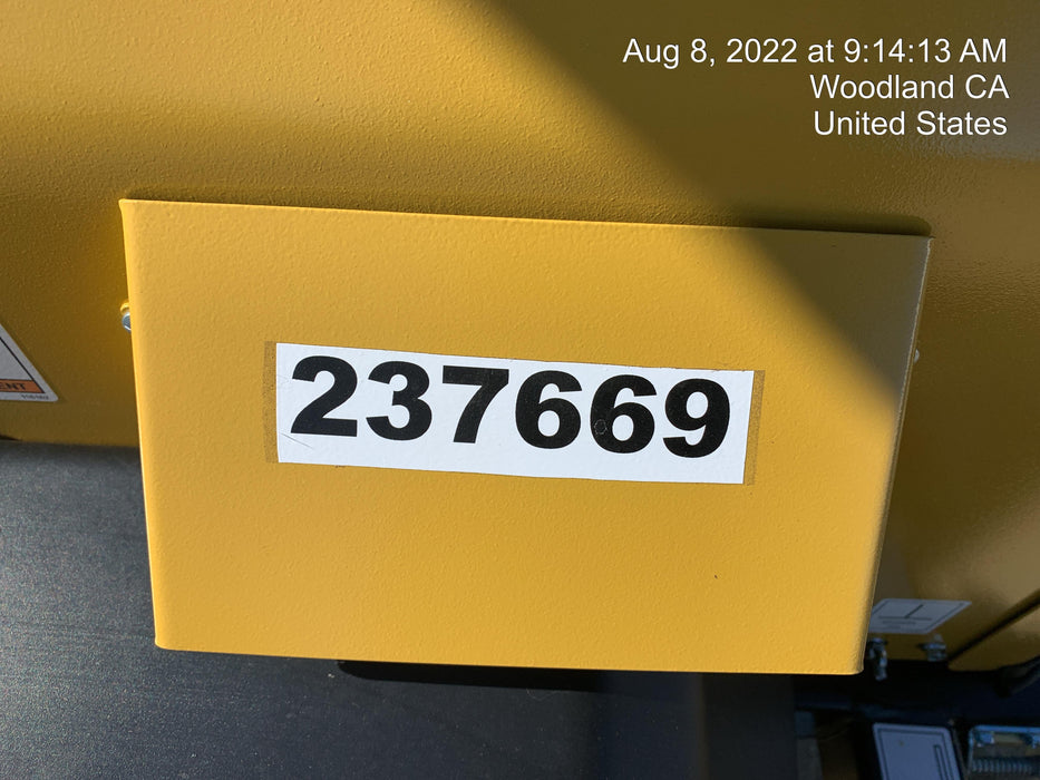 2022 Allmand NLV3GR (4) LED Light Fixture 350W, 23' Vertical Mast, 3kW Prime, Towable, ES Decals, T3