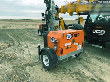 2024 Wanco WLTT-4MM4K Diesel, Deep Sea Controller, Shore Power Plug, Auto Start, (4) 350W LED Floodlights, 4kW Generator, 60 Gal Fuel Tank, 2" Ball, T3