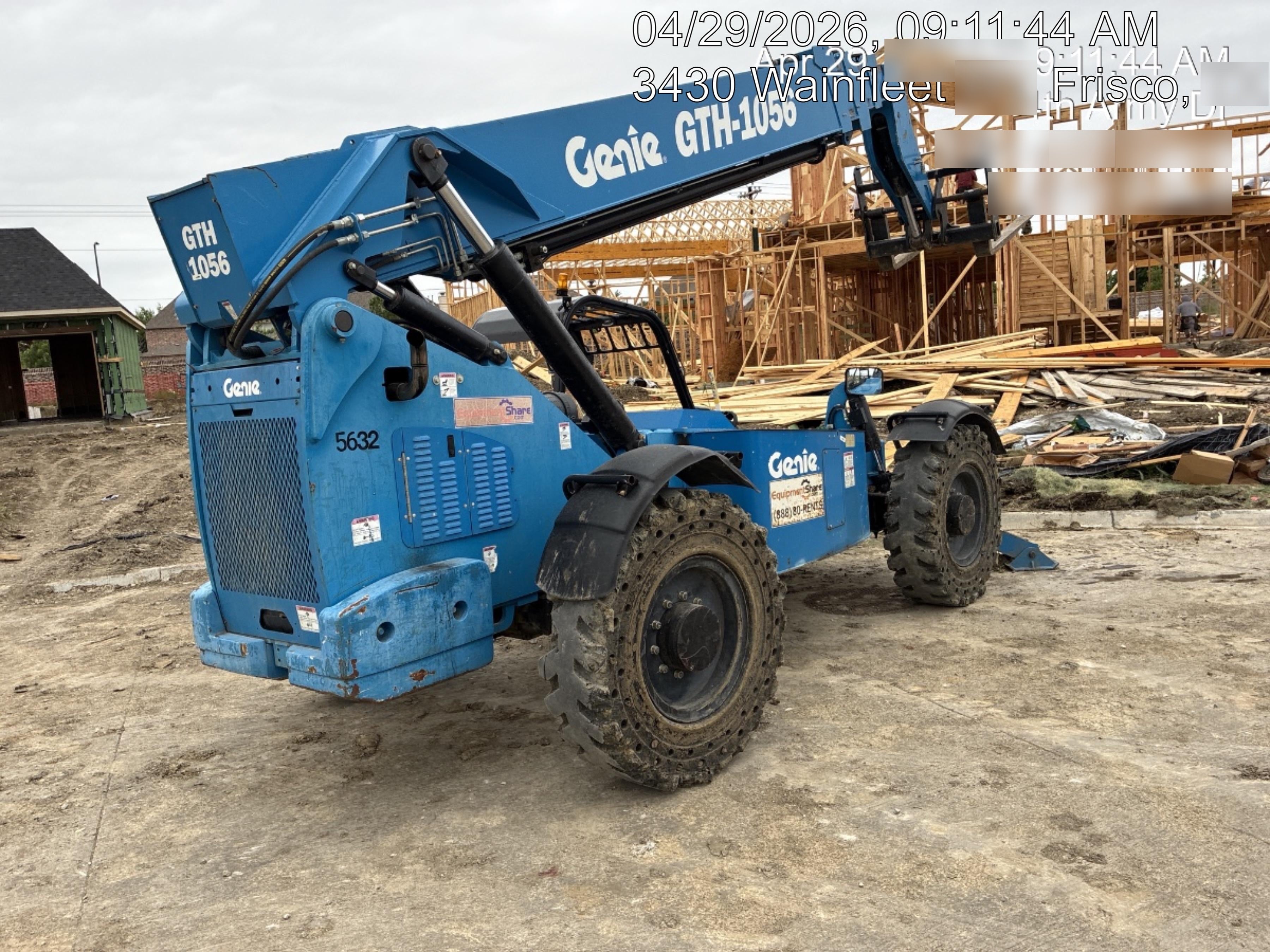 2017 GENIE GTH-1056