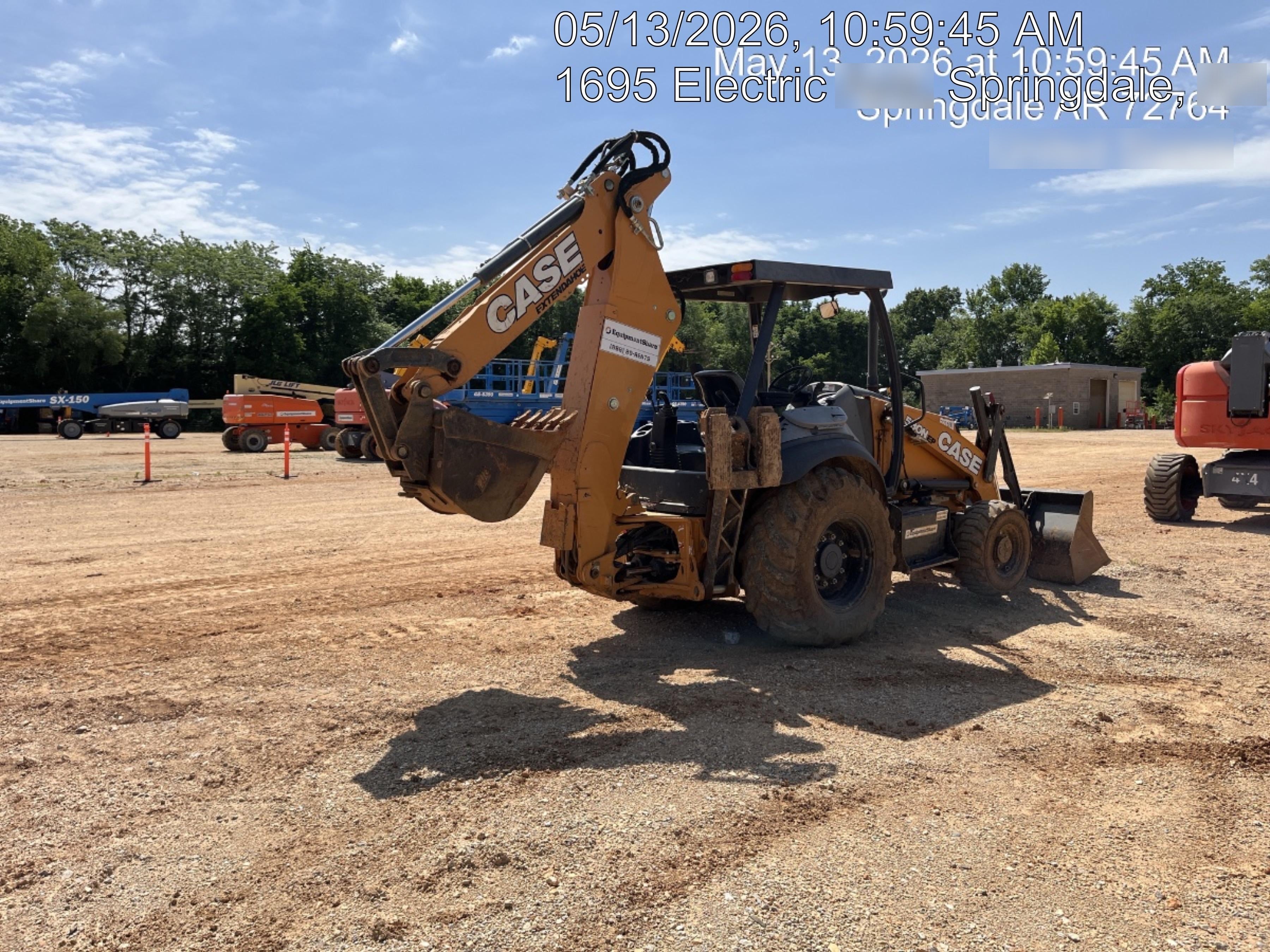 2022 CASE 580N EP - Extendable Backhoe