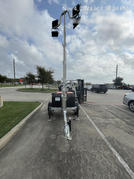 2024 Wanco WLTT-4MM4K Diesel, Deep Sea Controller, Shore Power Plug, Auto Start, (4) 350W LED Floodlights, 4kW Generator, 60 Gal Fuel Tank, 2" Ball, T3