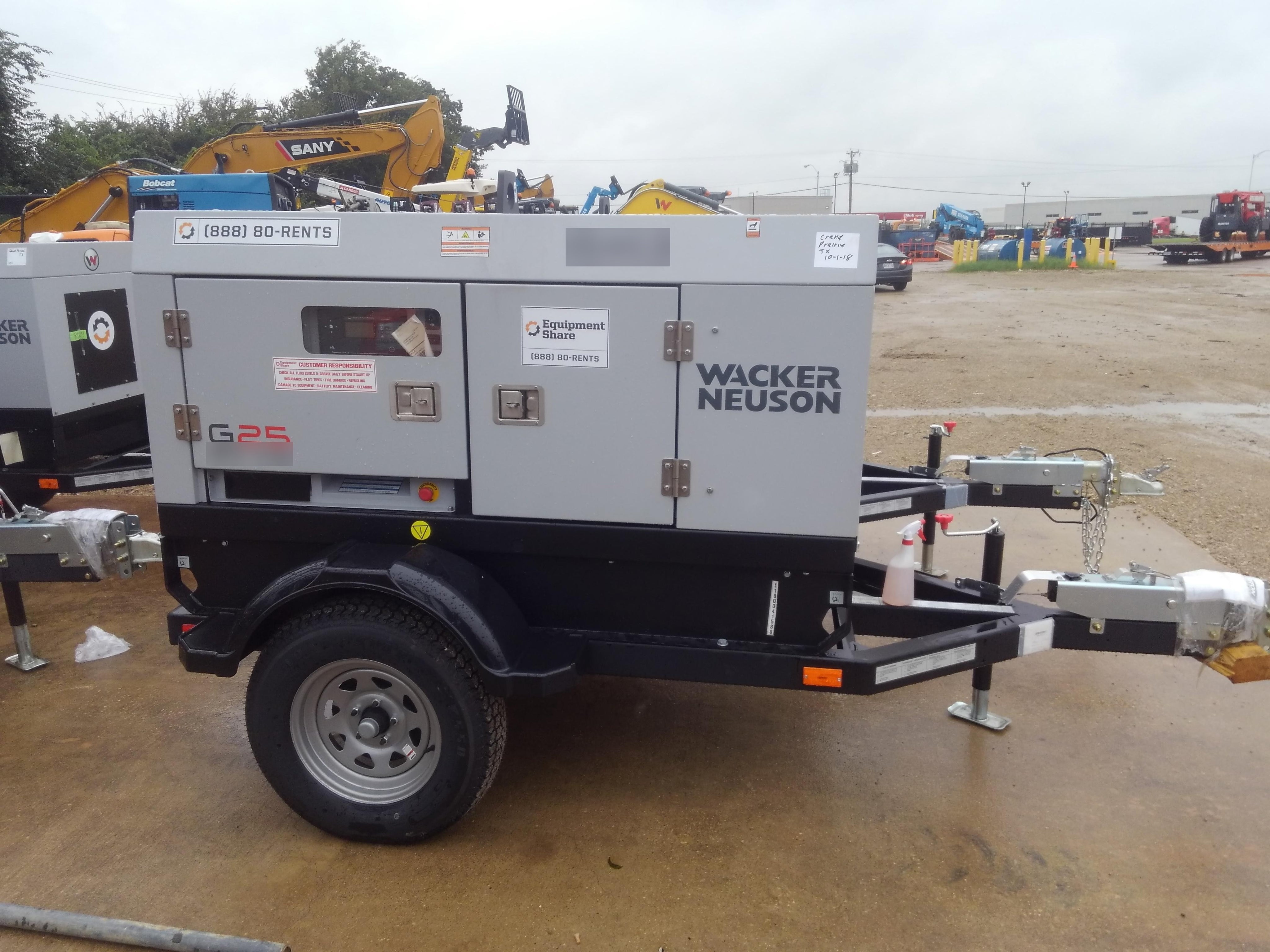 2018 WACKER NEUSON G25