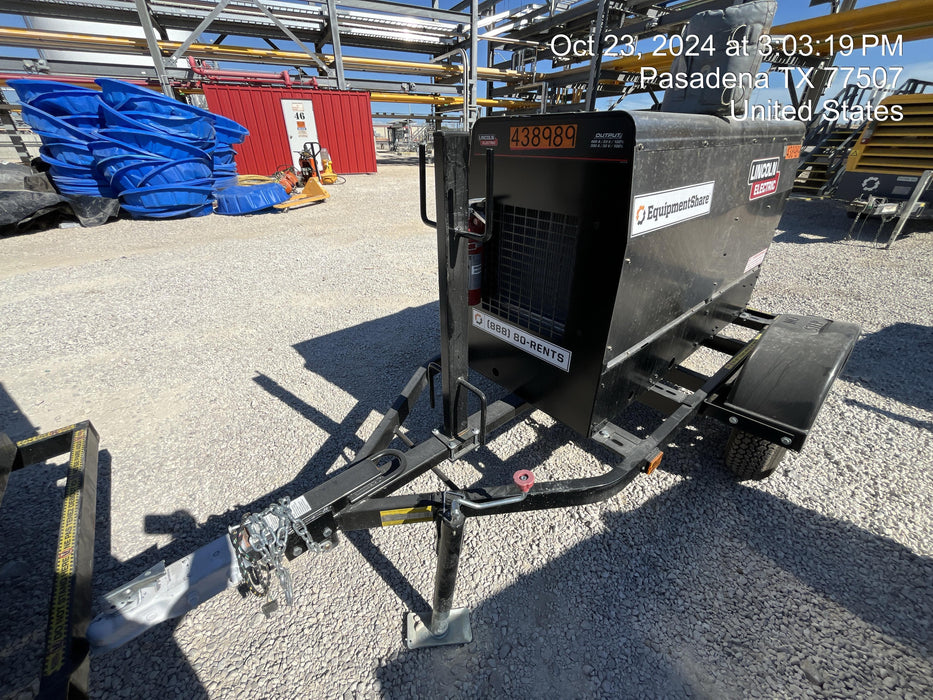 2024 Lincoln Electric LE400 Kubota V1505, Trlr, Cable Rack, Light Kit, ES Decals, T3