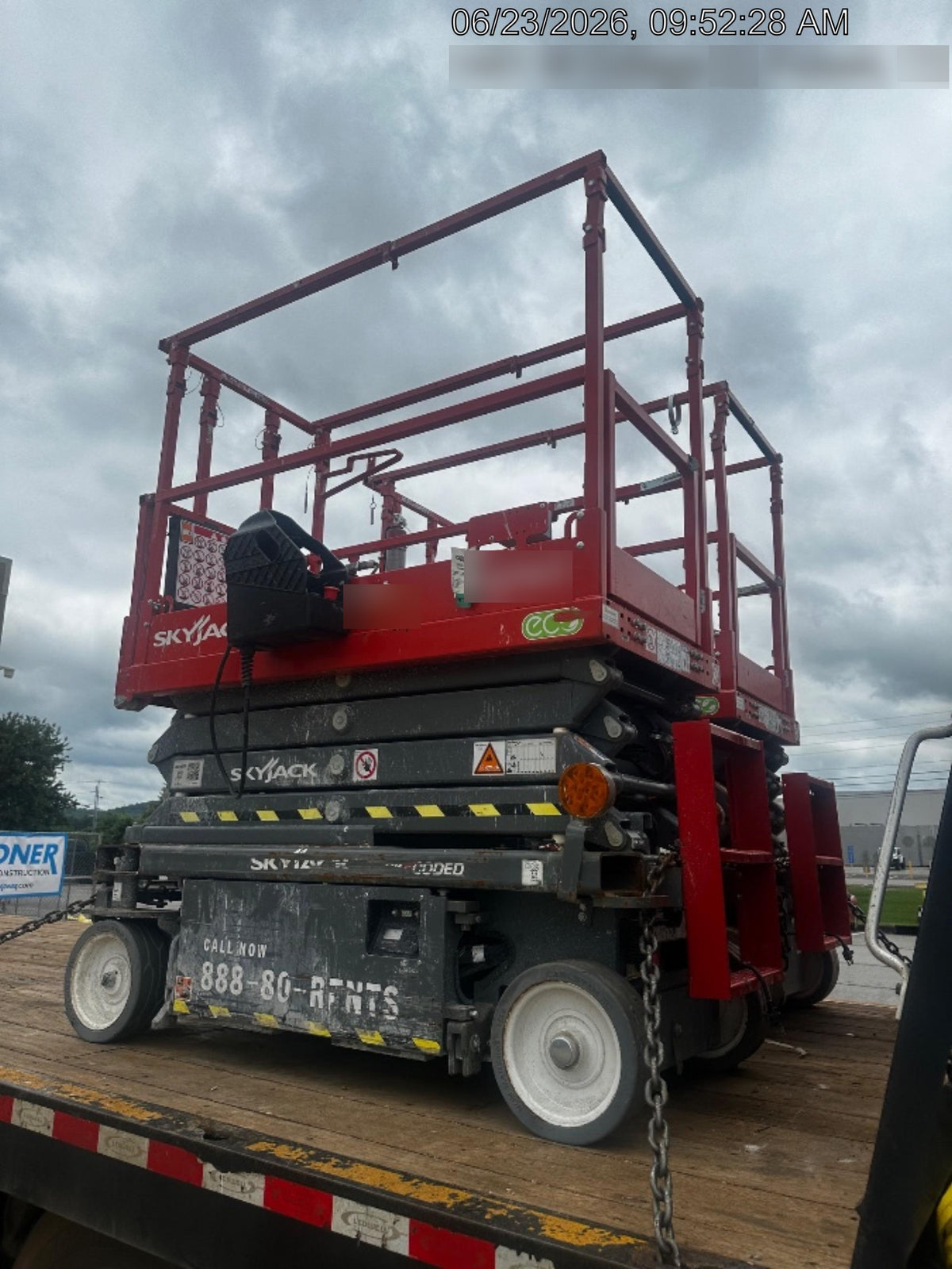 2024 Skyjack SJ3219 Electric Drive, Sld NM Tires, DBcns, RFRails, Power to Platform, T3 + Access Control