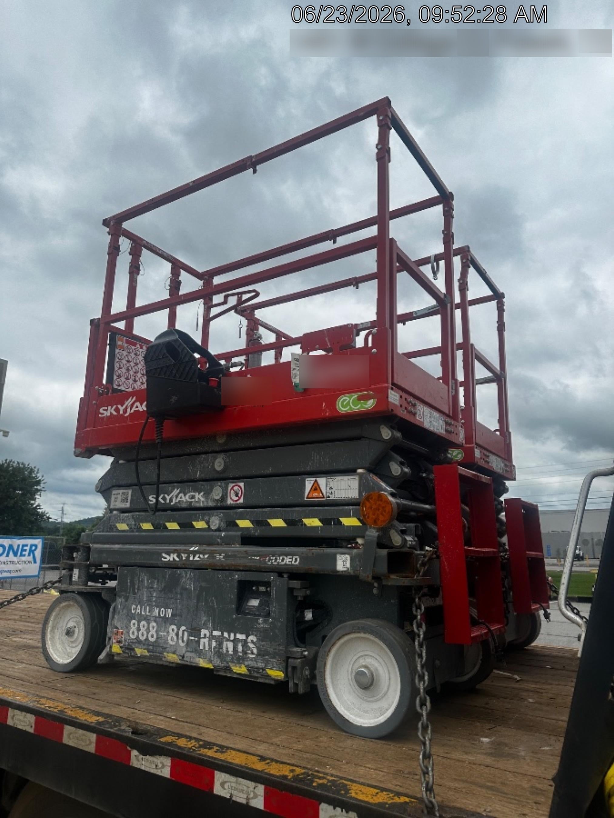 2024 Skyjack SJ3219 Electric Drive, Sld NM Tires, DBcns, RFRails, Power to Platform, T3 + Access Control