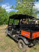 2019 Kubota RTV-X1140W-H 4wd Utility Cart, LED Strobe, Windshield Tempered Glass, Plastic Canopy, Wire Harness Kit, Backup Alarm