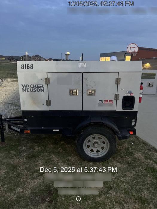 2018 WACKER NEUSON G25
