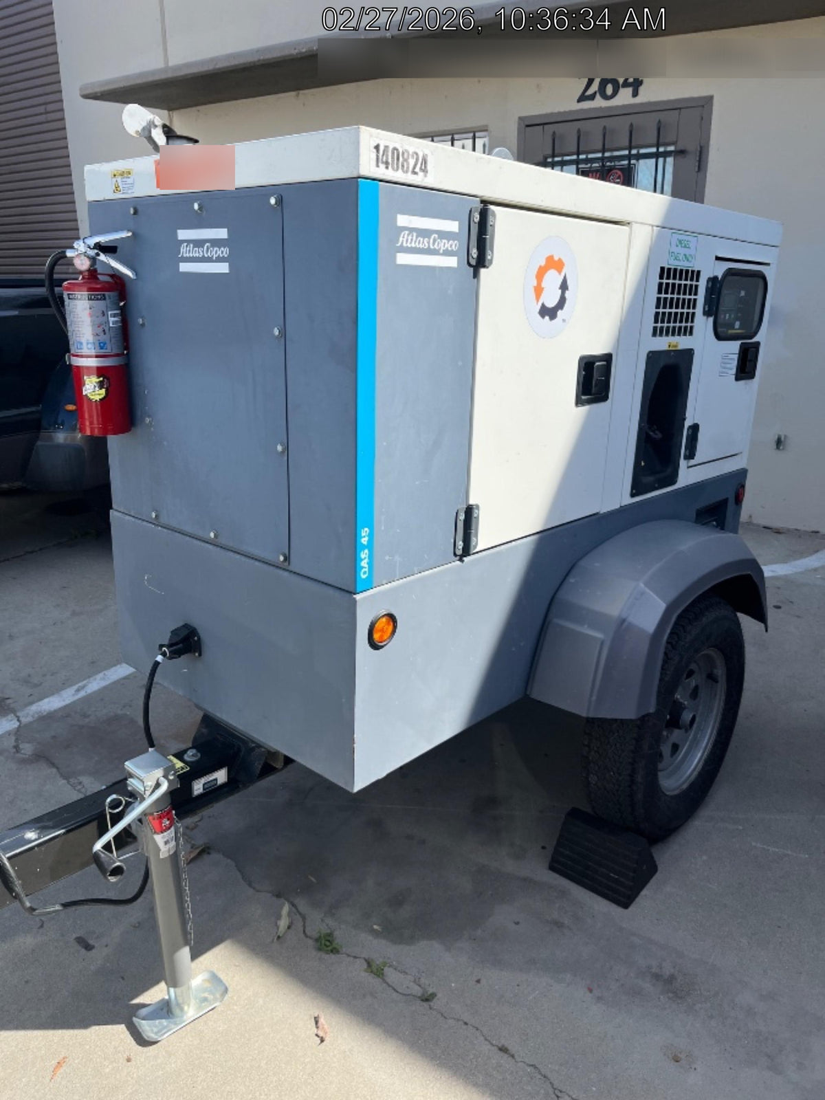 2021 ATLAS COPCO QAS45