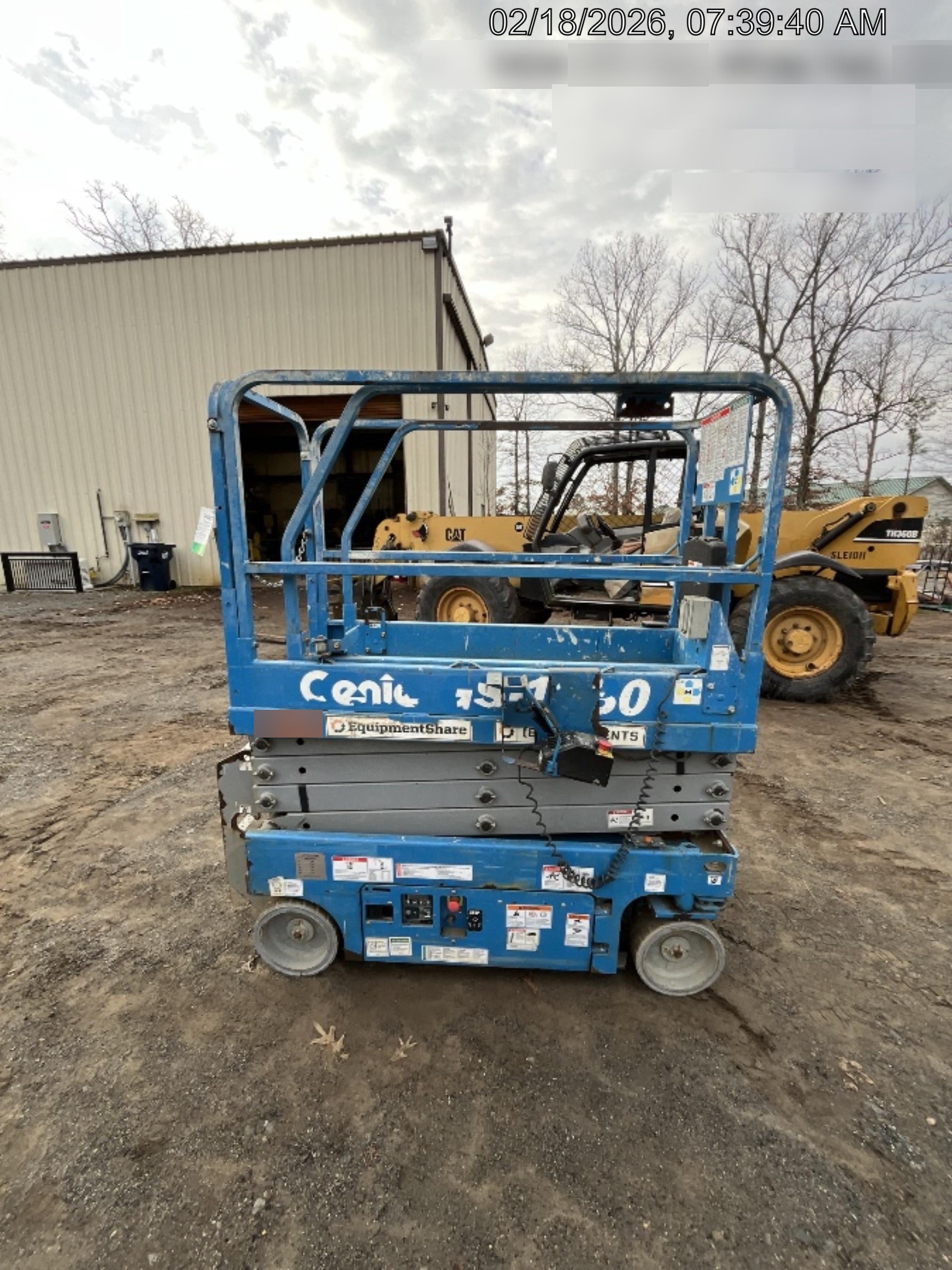2018 Genie GS-1930 Genie GS-1930 w/Fixed Rail, Chain Entry