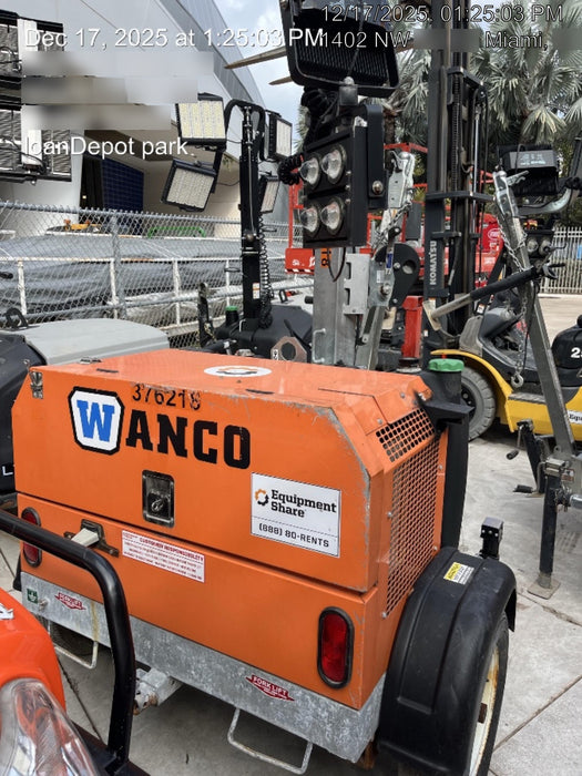 2023 Wanco WLTT-4MM4K Diesel, Deep Sea Controller, Shore Power Plug, Auto Start, (4) 350W LED Floodlights, 4kW Generator, 60 Gal Fuel Tank, 2" Ball, T3