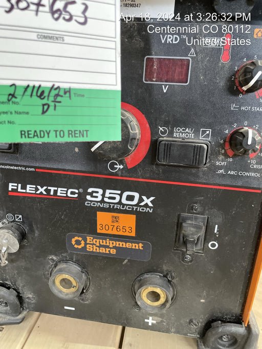 2023 LINCOLN ELECTRIC FLEXTEC 350X