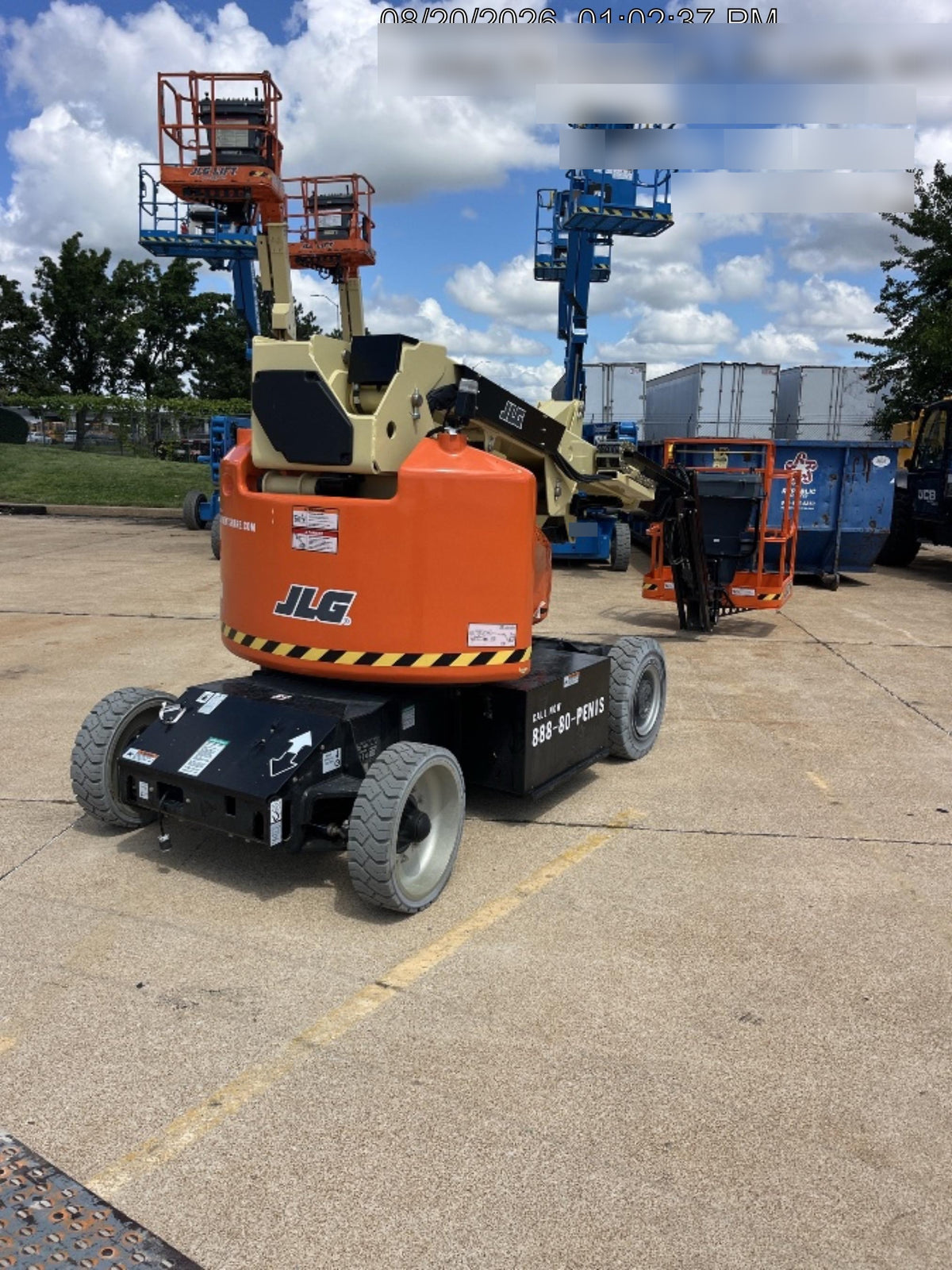 2025 JLG E400AJP Narrow