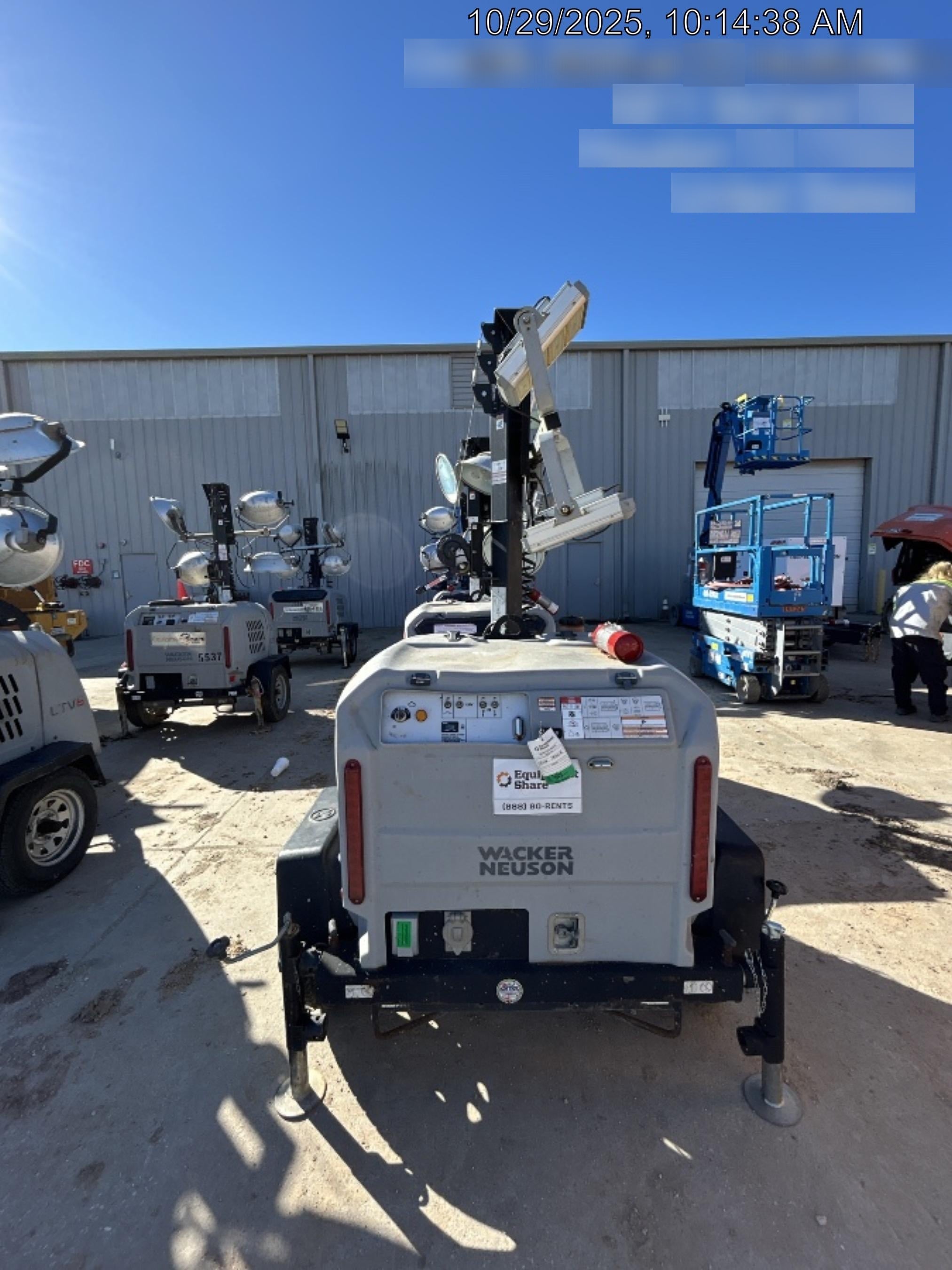 2019 Wacker Neuson LTV6K-LED LED Lighting, ES Track Hardware, Fuel Level Sensor