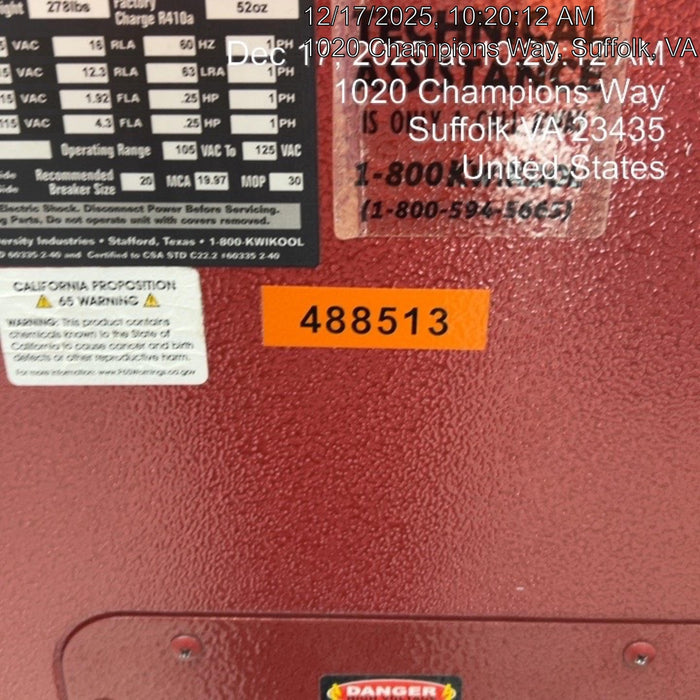 2025 KWIKOOL KPHP2211-2