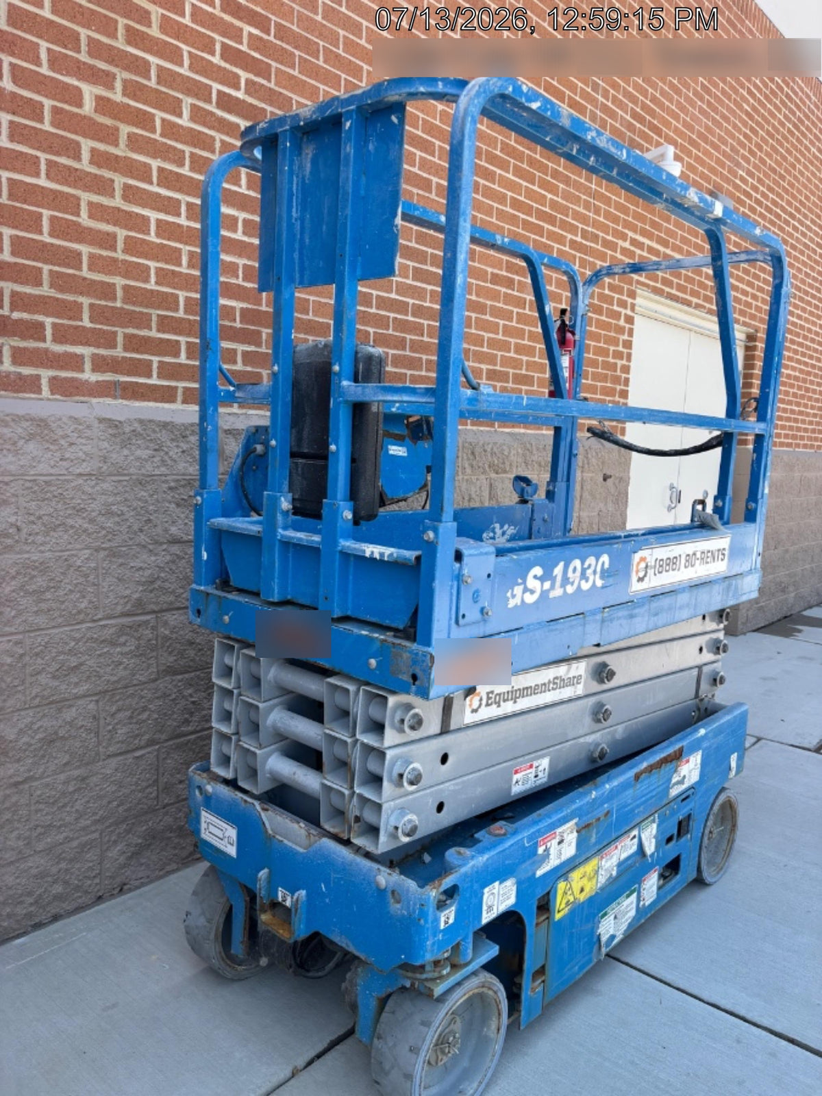 2020 Genie GS-1930 Standard Machine