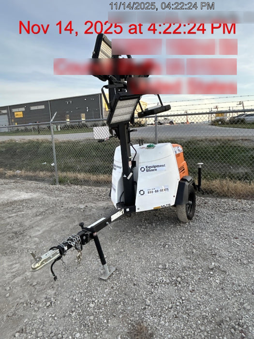 2023 Generac MLT2 Diesel, Flex Switch 120V Input, Powerzone Controller, (4) 320W LED Lights, 4kW Generator, 39.9 Gal Fuel Tank, 2" Ball, T3