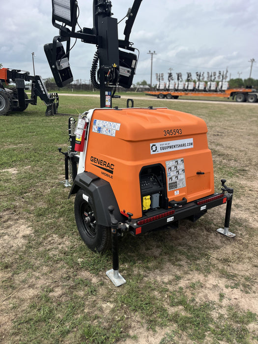 2024 Generac MLT2 Diesel, Flex Switch 120V Input, Powerzone Controller, 
(4) 320W LED Lights, 4kW Generator, 39.9 Gal Fuel Tank, 2" Ball, T3