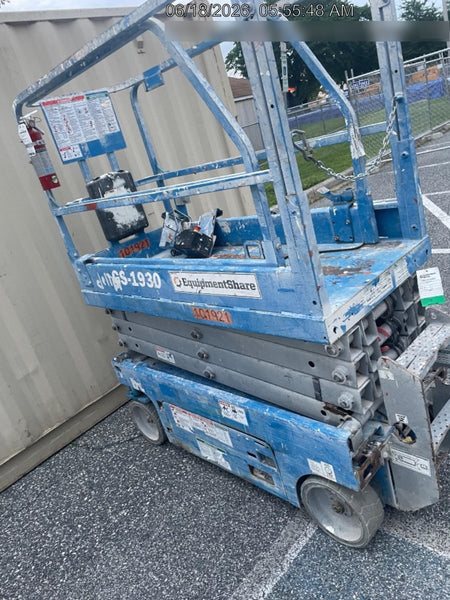 2020 Genie GS-1930 Fixed rails with chain entry gate - Pre A92.20