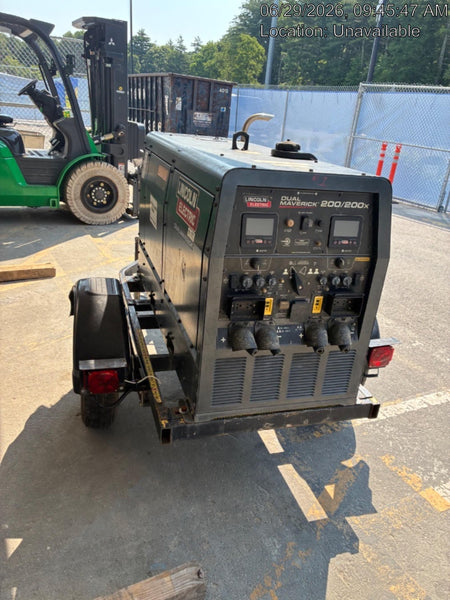 2021 Lincoln Electric Dual Maverick 200/200X Ready Pak 3, Includes Trailer, Cable Rack, Fender Light Kit